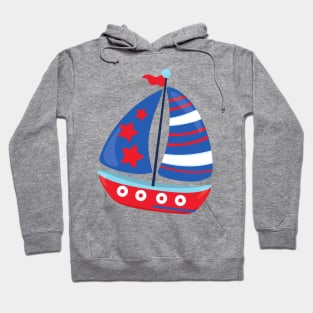 Sailing Boat, Sailor, Sailing, Sails, Ship, Boat Hoodie